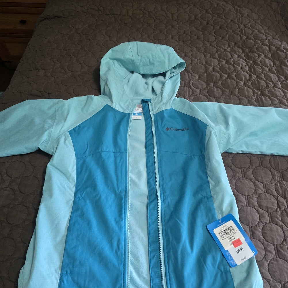 Columbia Kids' Blue Hooded Jacket